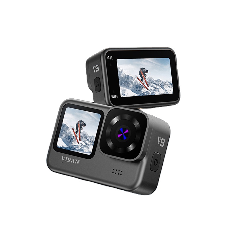 VIRAN Action Camera V9 4K 48MP Underwater Waterproof Camera 2.0